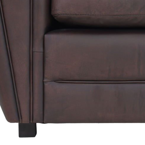 Libra MTO Midhurst Club Chair Rich Brown Leather